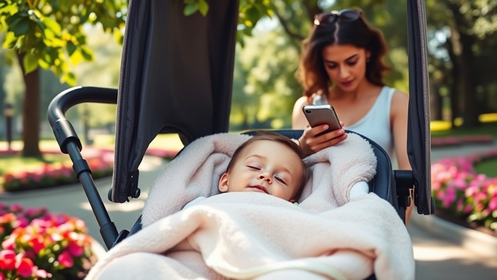 adjusting baby sleep schedule after a stroller nap