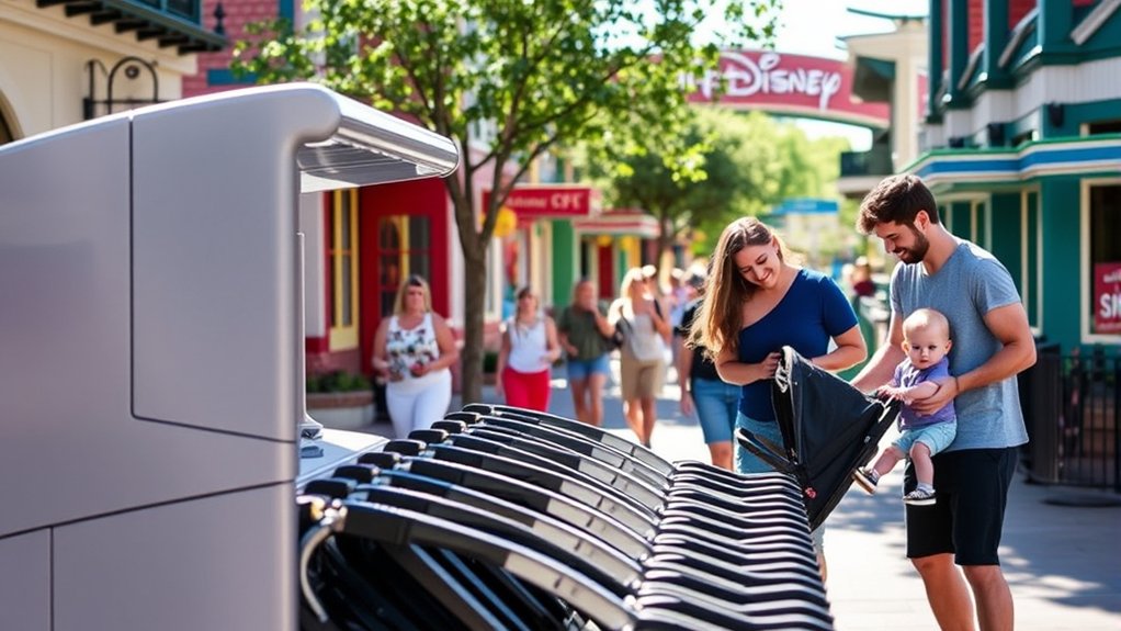 affordable stroller rentals available for families