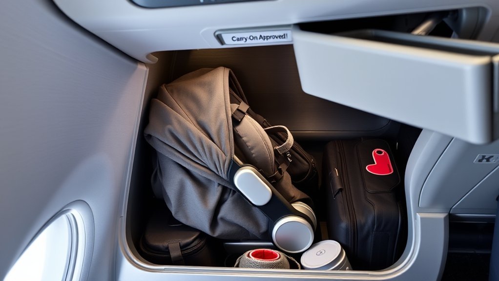 airline carry on compatible stroller