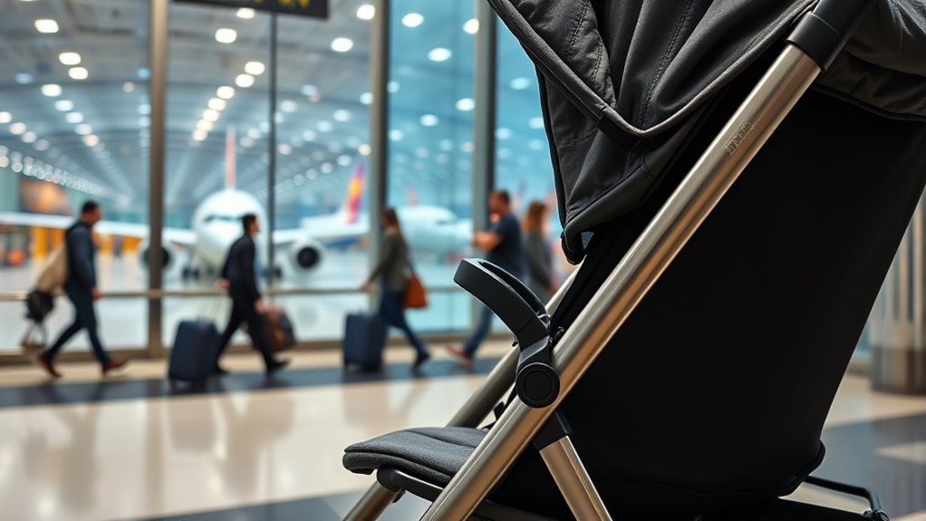 airline stroller check policies