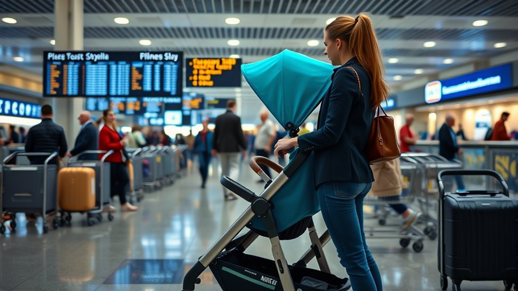 airline stroller policies explained