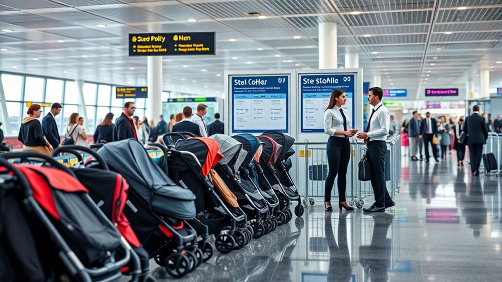 airline stroller policies explained