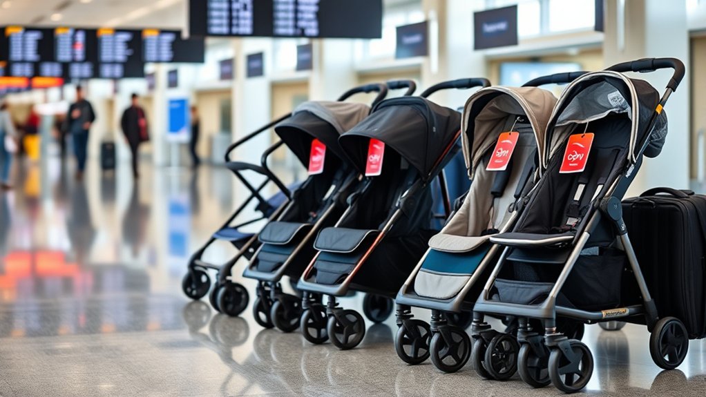 airline stroller policies overview