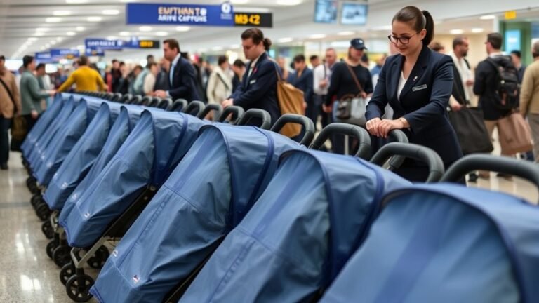 airlines stroller bag policies