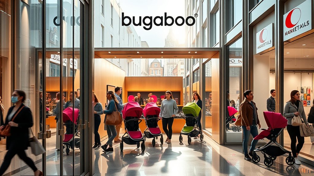 authorized retailers offering Bugaboo strollers in store