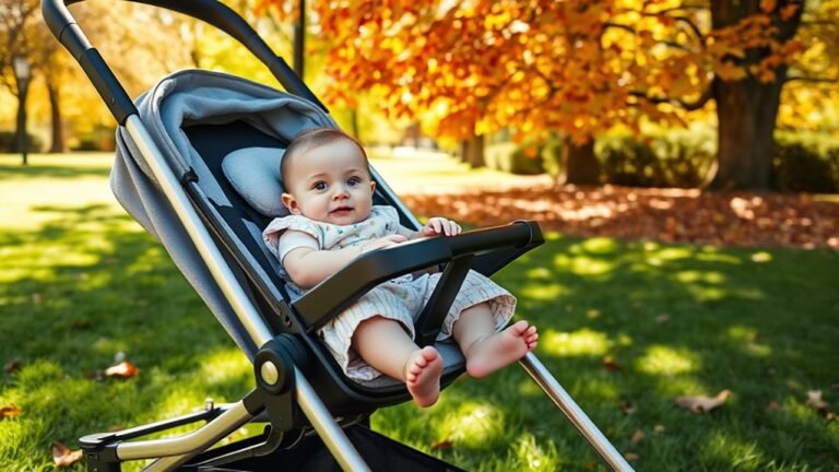 baby s stroller sitting age
