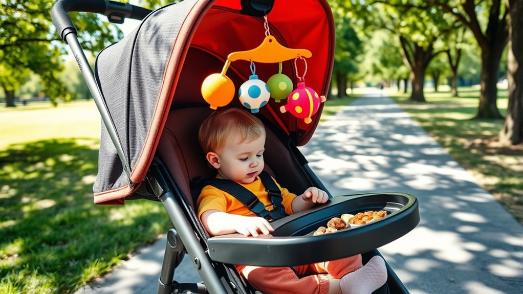 Balancing toddler independence and stroller safety during outings