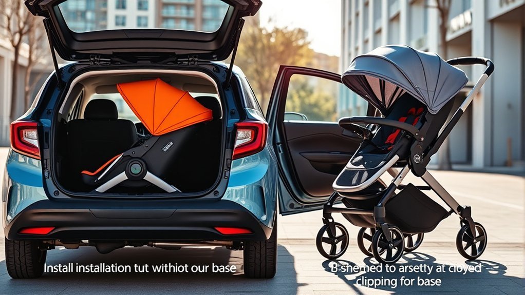 base or seatbelt installation