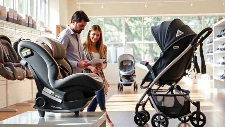 car seat and stroller selection