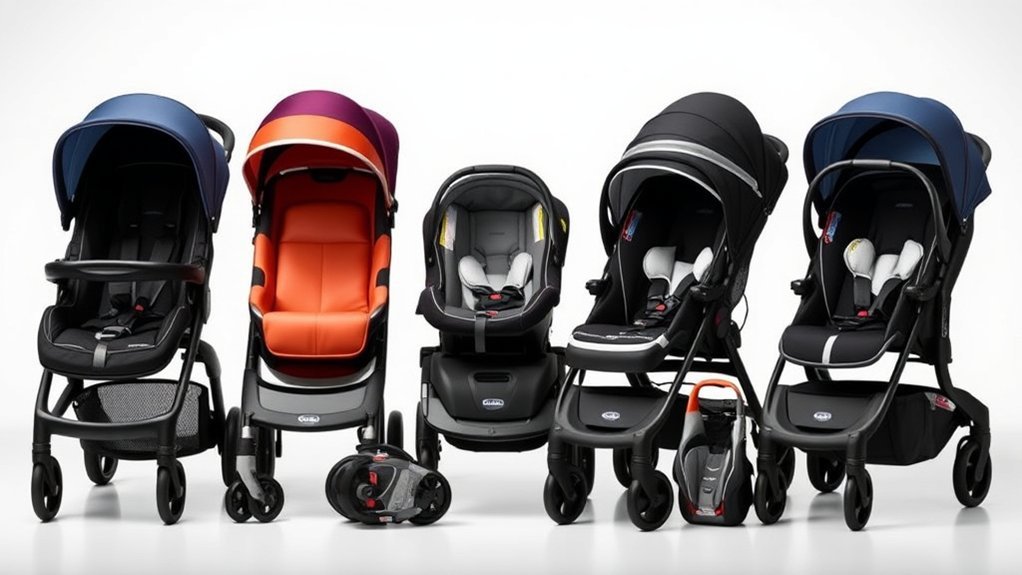 Chicco KeyFit 35 car seat adapters for non-Chicco strollers