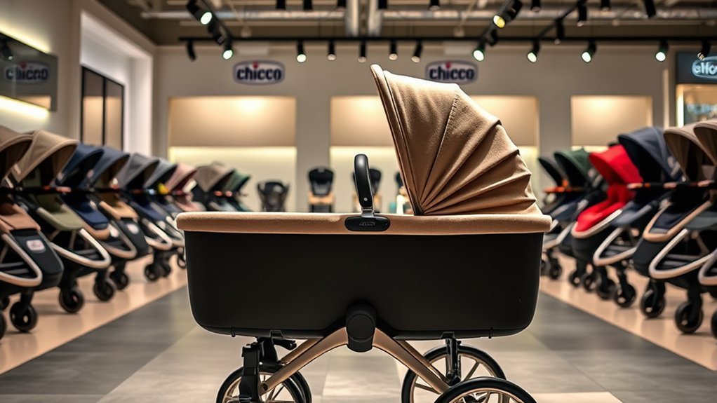 Chicco stroller options designed for infant safety and everyday use