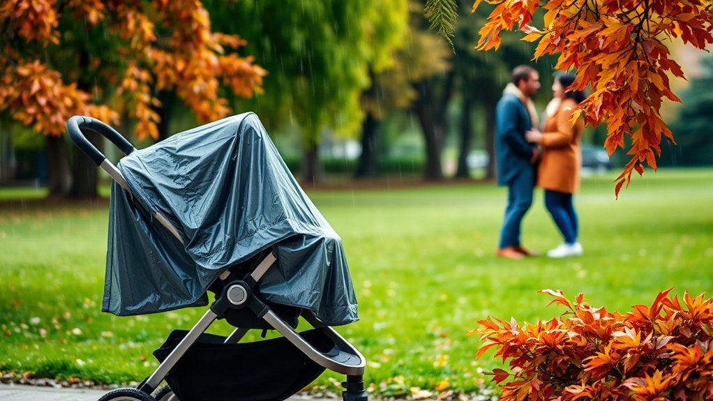Different types of strollers requiring specific covers