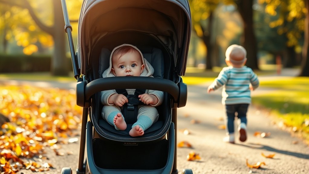 choosing age appropriate stroller