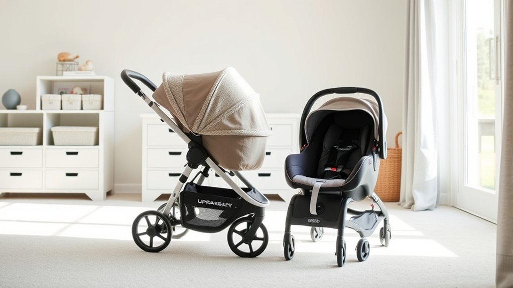 Choosing compatible infant car seats for an UPPAbaby stroller