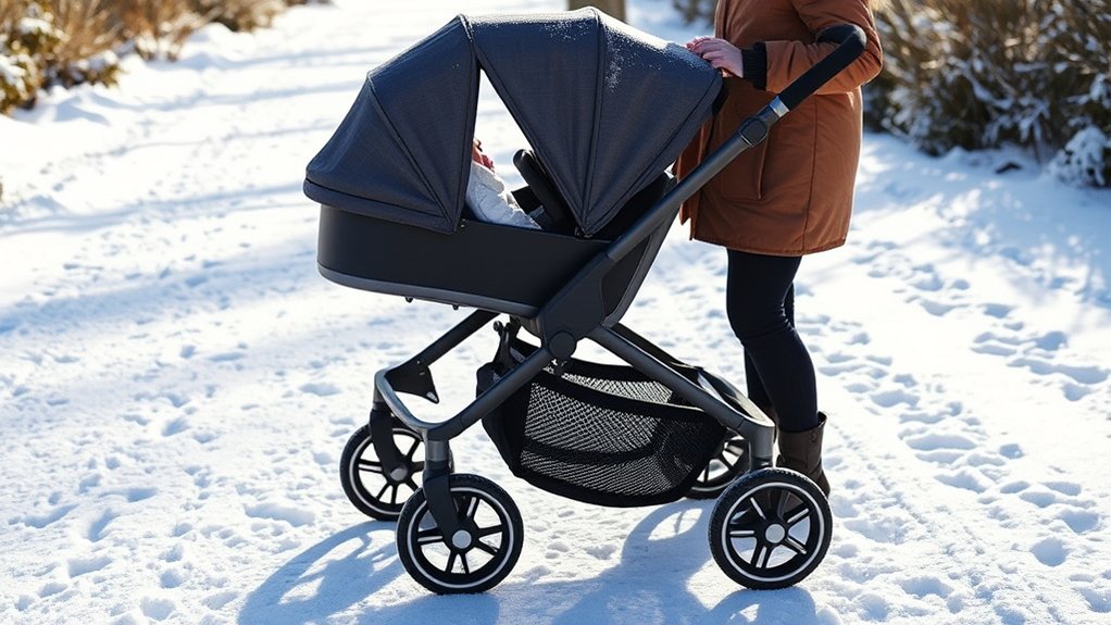 cold weather stroller maintenance
