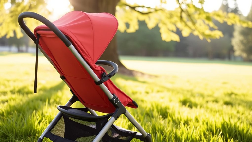 comfortable stroller recline options for child safety and support