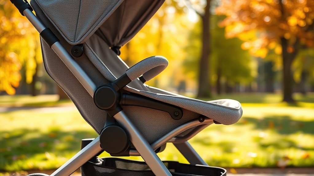 comfortable reclining stroller seat