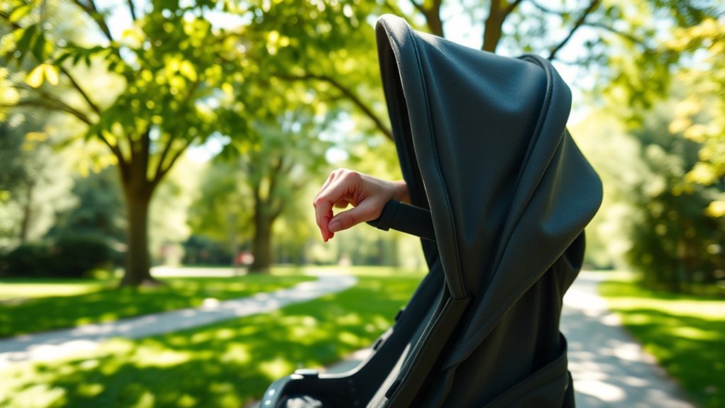 comfortable stroller seating positions