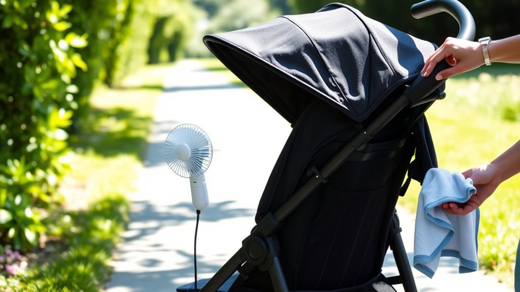 comfortable summer stroller features