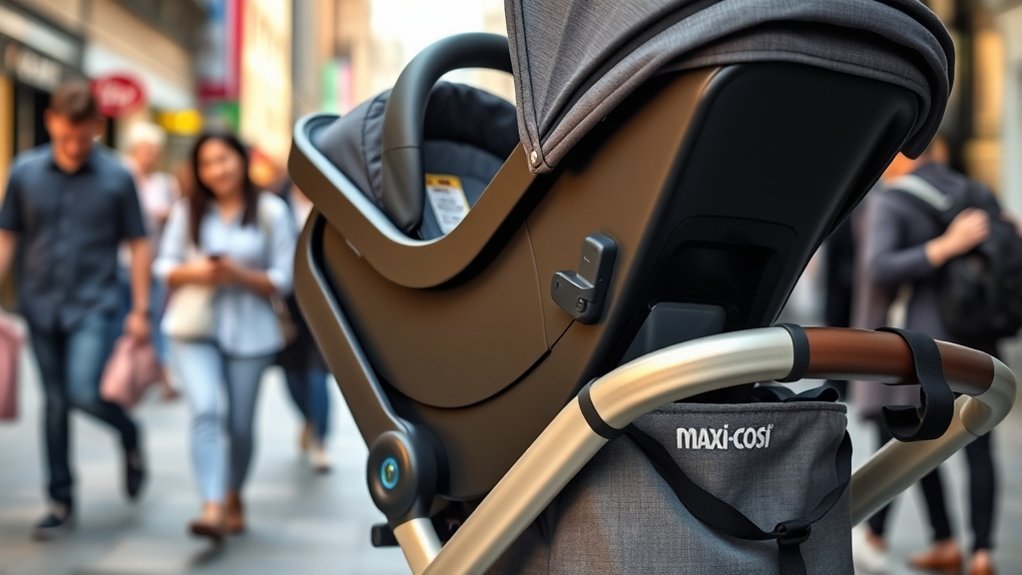 Parent community insights for stroller and car seat compatibility
