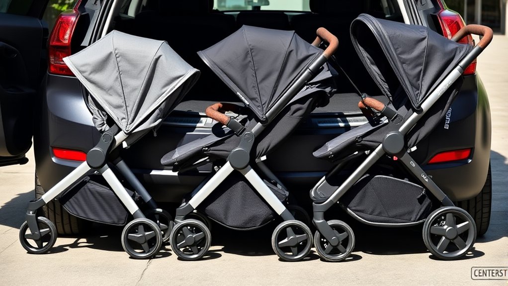 compact lightweight stroller features