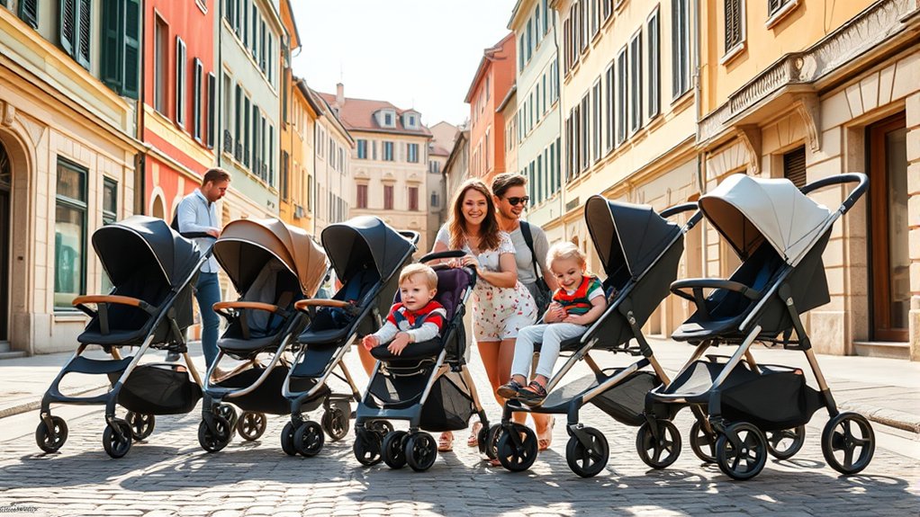 compact lightweight travel strollers
