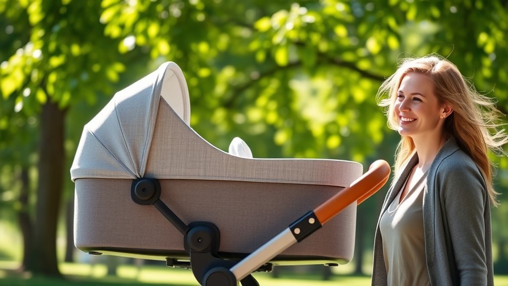 compatibility and safety concerns with mismatched stroller and bassinet gear