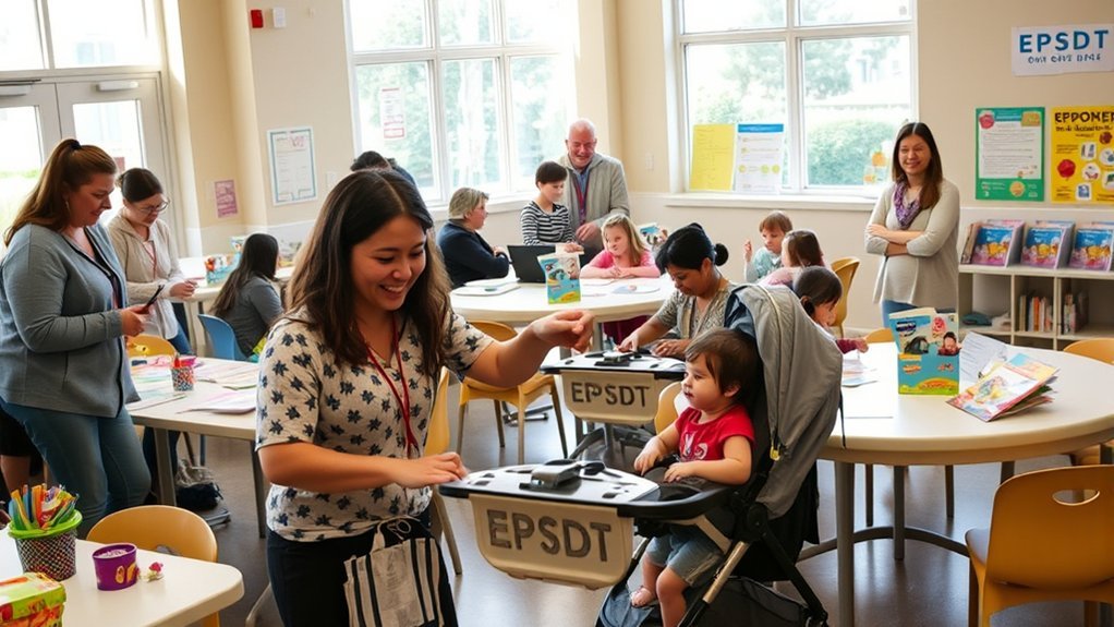Comprehensive healthcare services for children through EPSDT
