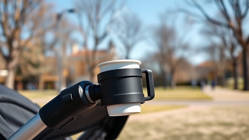 container for beverage attachment