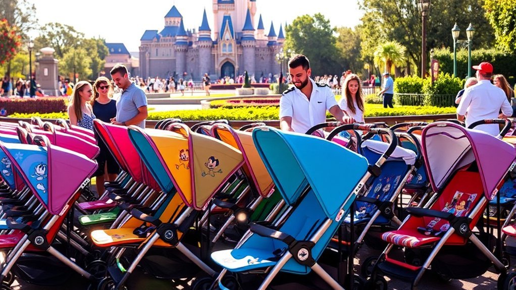 convenient comfy stroller rentals
