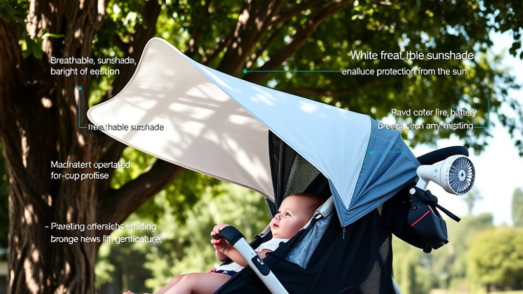 cool and safe stroller