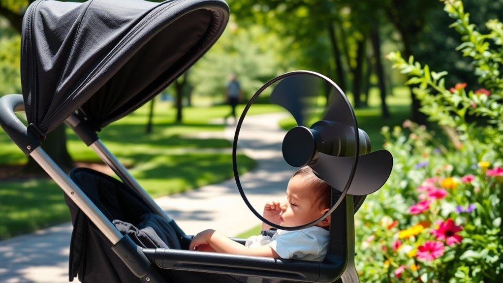cooling comfort for infants