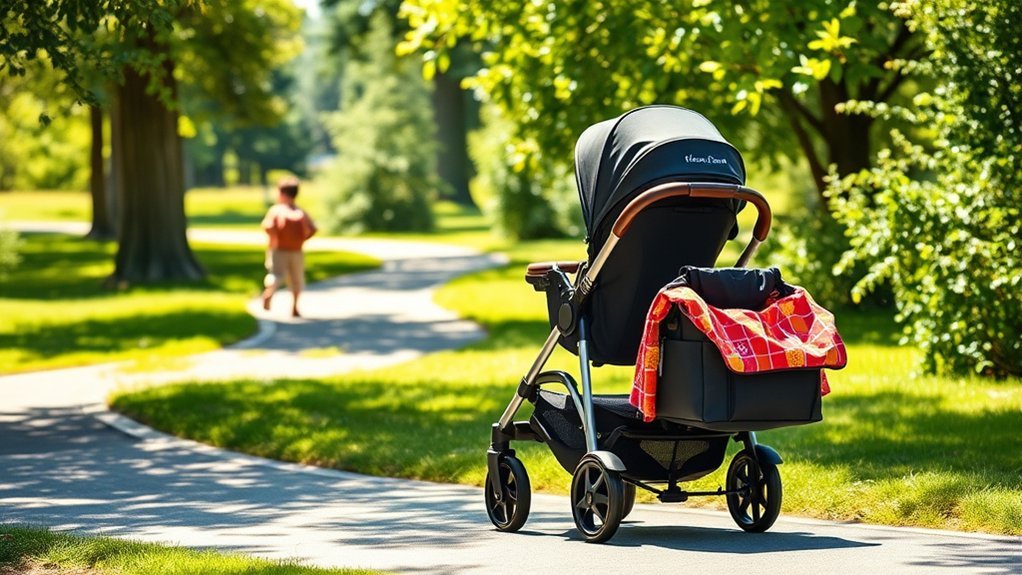 creative double stroller solutions