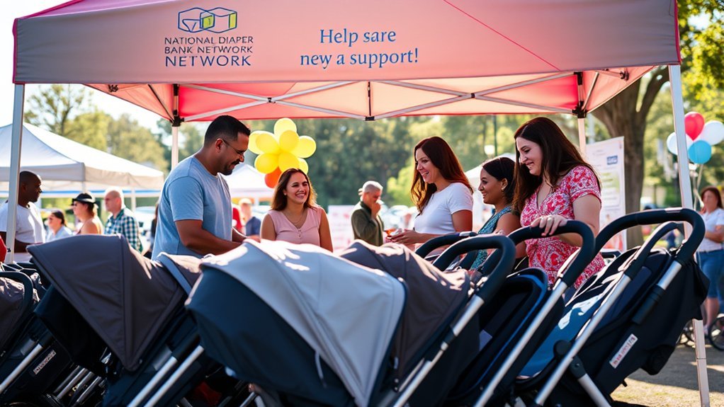 Diaper assistance and baby supply resources for families