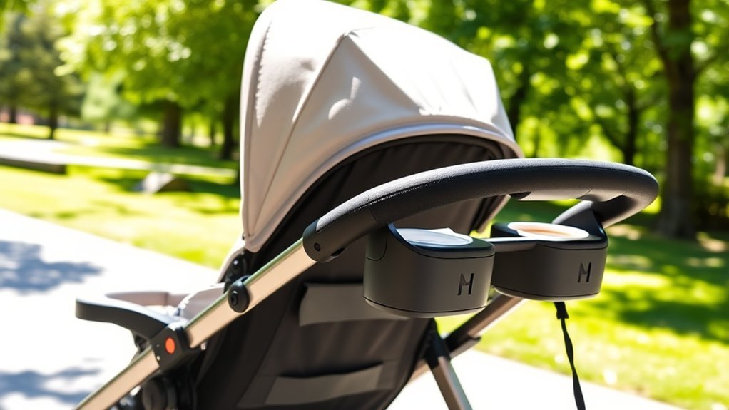 diy stroller cup holders