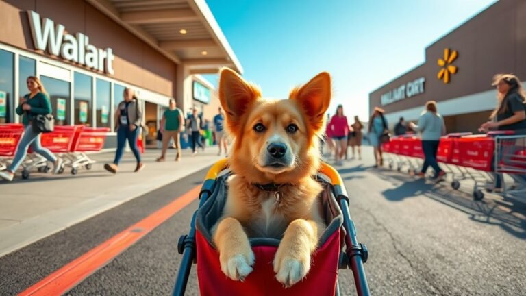 dog stroller allowed walmart