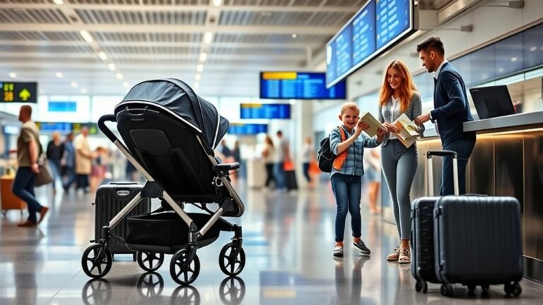 double stroller airline policy