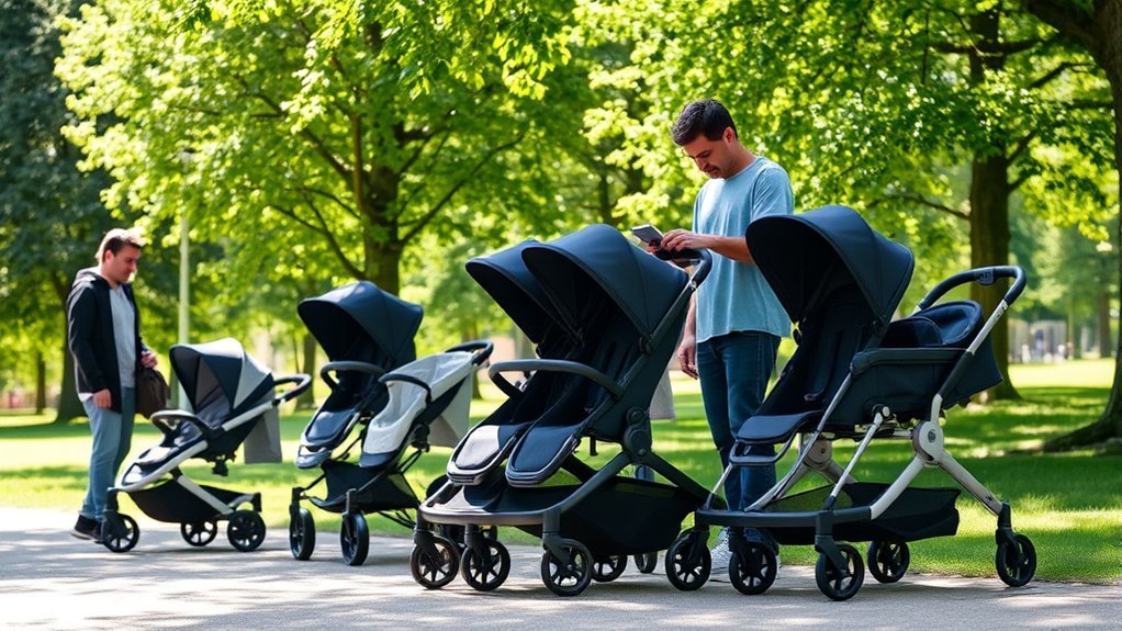 double stroller buying guide for Nuna and alternative strollers