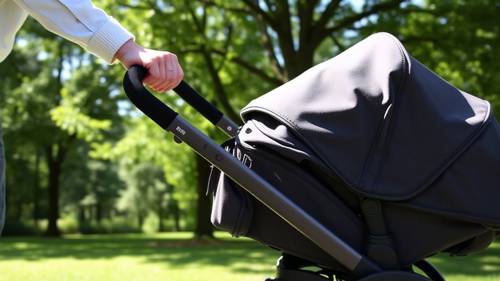 easy folding stroller system