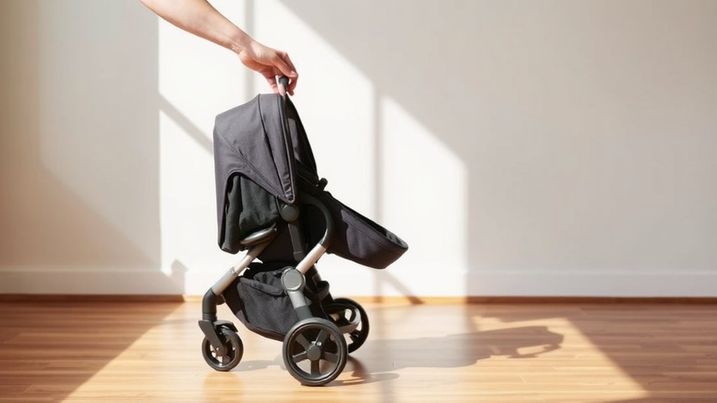 effortless stroller folding convenience