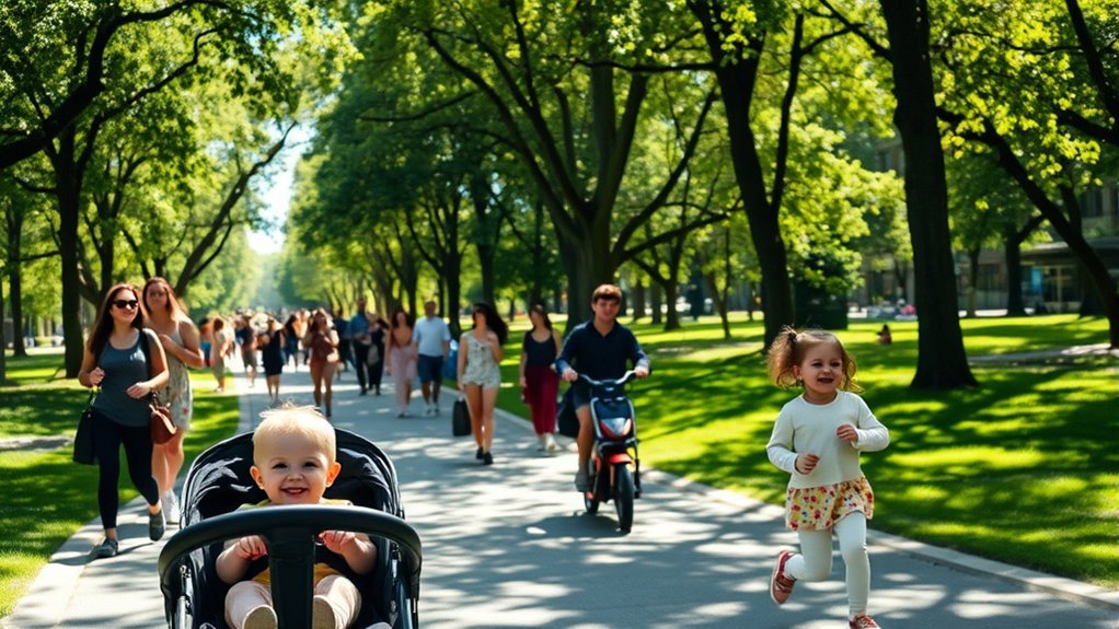 encouraging toddler independence through walking and active play