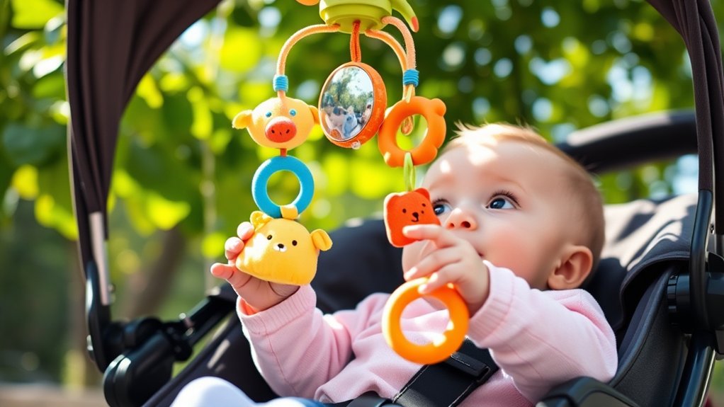 engaging stroller toy selection