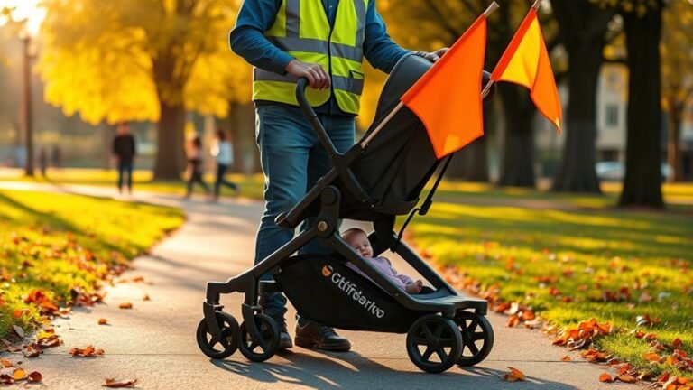 ensure stroller safety measures