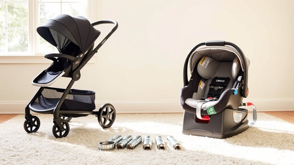 Essential stroller adapters for non-UPPAbaby infant car seats