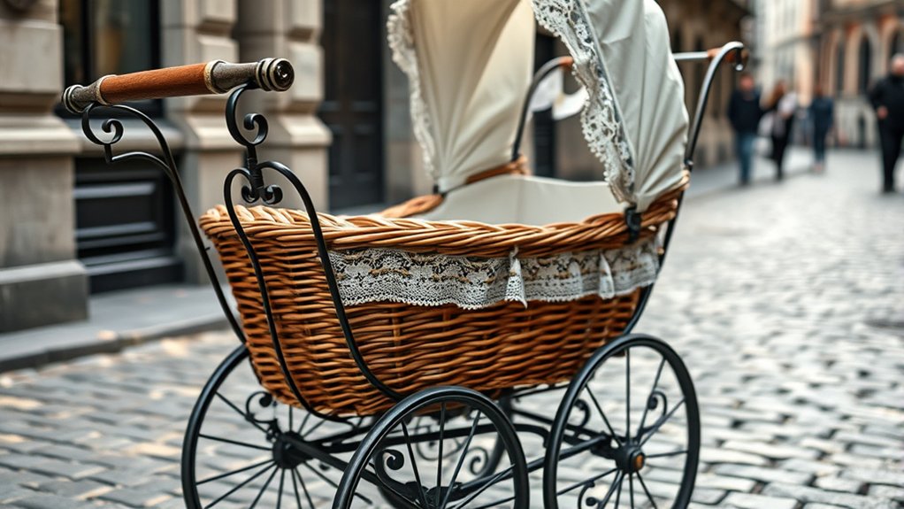 historical evolution of baby prams and carriages