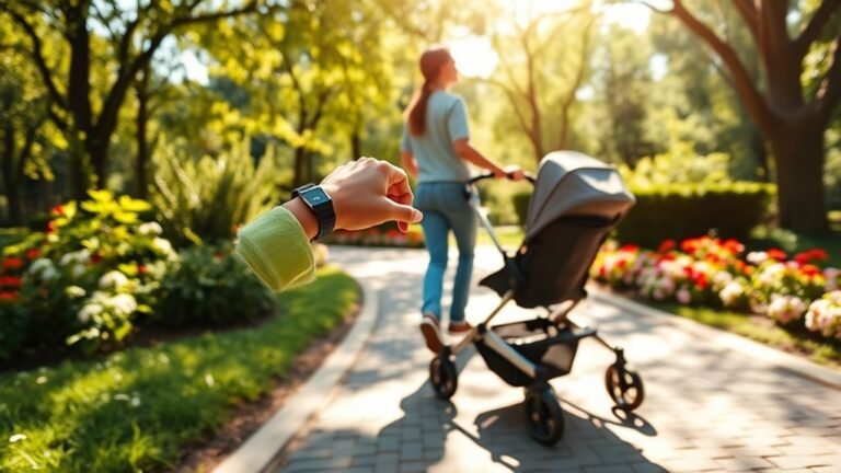 fitbit tracks stroller steps