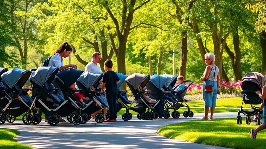 flexible double stroller alternatives to Nuna