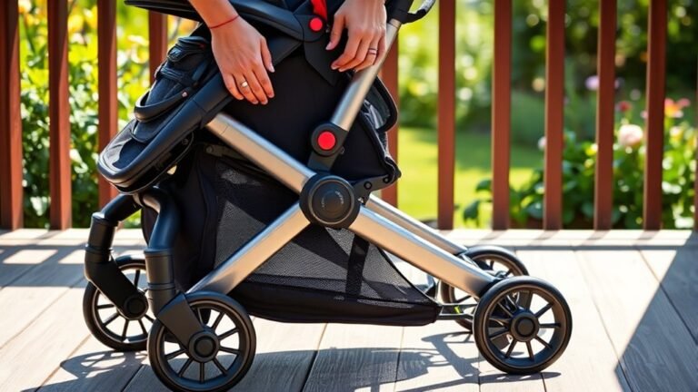 folding and unfolding stroller