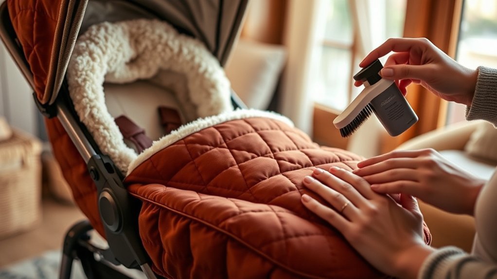 footmuff care and maintenance