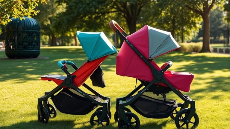 gb pockit stroller recline comparison